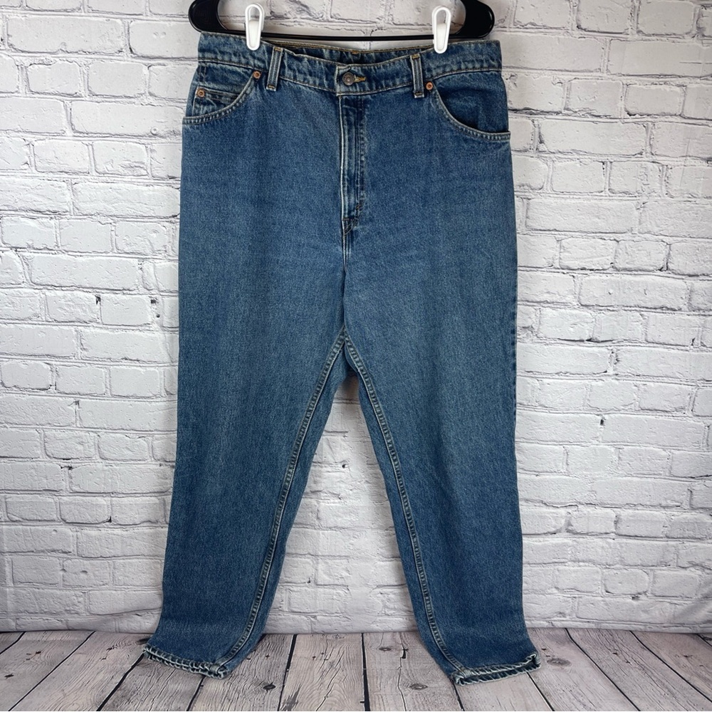 Vintage Levis Orange Tab 15951 Relaxed Fit‎ Tapered Leg Women’s 14 (33x32) USA